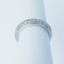 Bague en or 18kt avec diamants certifiés - Modèle (Vultur)