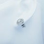 18 kt GOLD DIAMONDS POINT LIGHT EARRINGS 1.95 ct Total - Model (Light)