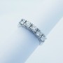 BAGUE VERETTA avec DIAMANTS Total Carats 2.00 Pureté VS Couleur E