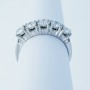 BAGUE VERETTA avec DIAMANTS Total Carats 2.00 Pureté VS Couleur E
