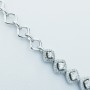 Collana in Oro Bianco 18kt e Diamanti Certificati - Modello (Cupra)