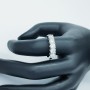 VERETTA RING with 5 DIAMONDS Total Carats 1.00