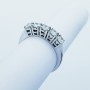 ANELLO VERETTA con 5 DIAMANTI da Carati Totali 1.45