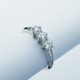 Anello Trilogy in Oro 18kt con Diamanti Certificati 0.50ct Totali - Modello (Trilogy)