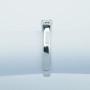 Bague trilogie en or 18 carats avec 1,30 ct de diamants certifiés - Modèle (Divergent)
