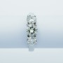 Trilogy Ring in 18kt Gold with 1.30ct Total Certified Diamonds - Model (Divergent)