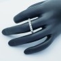 ANELLO VERETTA ETERNITY con DIAMANTI CERTIFICATI 1.50 ct Totale