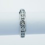 BAGUE D'ÉTERNITÉ VERETTA avec DIAMANTS CERTIFIÉS 2,25 ct Total