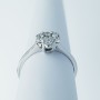ANELLO in ORO BIANCO 18kt con DIAMANTI 0.72 ct Totali - Modello (MAGIC)