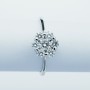 18kt WHITE GOLD RING with DIAMONDS 0.72 ct Total - Model (MAGIC)