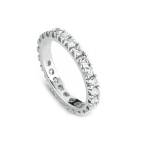 VERETTA ETERNITY RING with CERTIFIED DIAMONDS 2.50 ct Total