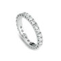 BAGUE D'ÉTERNITÉ VERETTA avec DIAMANTS CERTIFIÉS 2,50 ct Total