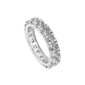 BAGUE D'ÉTERNITÉ VERETTA avec DIAMANTS CERTIFIÉS 3,00 ct Total