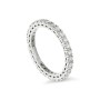 ANELLO VERETTA ETERNITY con DIAMANTI CERTIFICATI 1.50 ct Totale