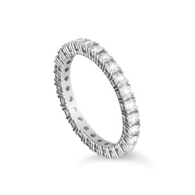 BAGUE D'ÉTERNITÉ VERETTA avec DIAMANTS CERTIFIÉS 2,00 ct Total