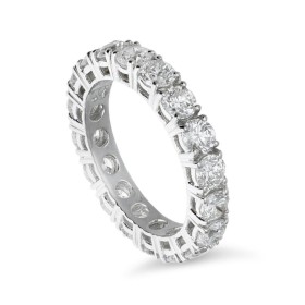 ANELLO VERETTA ETERNITY con DIAMANTI CERTIFICATI 3.00 ct Totale