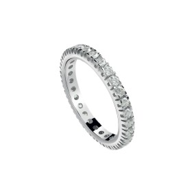 BAGUE D'ÉTERNITÉ VERETTA avec DIAMANTS CERTIFIÉS 2,00 ct Total