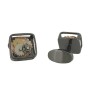 BOUTONS DE MANCHETTE MONTRE MÉCANISME 2.1 CM DIAMÈTRE