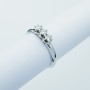 ANELLO TRILOGY con Diamanti Certificati 0.30 ct Totali - Modello (Eleonora)