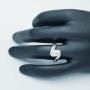 copy of Solitaire Ring with Certified Diamonds 0.20 ct Total - Model (I Love You)