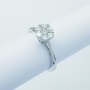 ANELLO in ORO BIANCO 18kt con DIAMANTI 0.52 ct Totali - Modello (MAGIC)