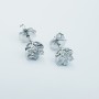 ORECCHINI DIAMANTI PUNTO LUCE in ORO 18 kt 0.80 ct Tot. - Modello (MAGIC)