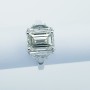 Bague en or 18kt avec diamants certifiés 3,84 ct au total - Modèle (Ever)