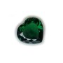 Coeur Vert Topaze 17.44 carats 17.61 x 18.98 mm