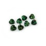 Heart Green Topaz 1.60 carat 8.0 x 8.0 mm