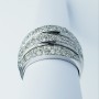 18kt Gold Ring with Certified Diamonds 0.98 ct Total - Model (Plasa)