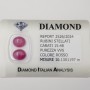STELLA RUBINS COUPLE 15,48 ct BLISTER CERTIFIÉ