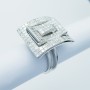 18kt White Gold Ring 1.92ct Total G VVS1 - Model (LIDIA)