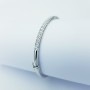 Bracelet en or blanc 18 carats et diamants 1,20 ct total - Modèle (Manetta)