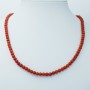 COLLIER CORAL 4.5 mm - LONGUEUR 40 cm