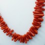 COLLIER CORAL 3 x 11 mm - LONGUEUR 50 cm