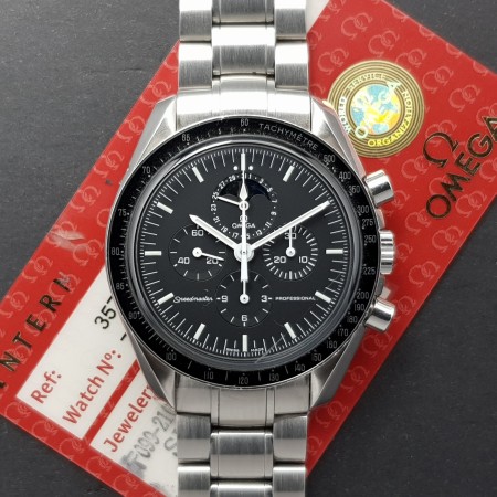 Omega Speedmaster Professional Moonwatch Moonphase 42mm Good Condition Diam945