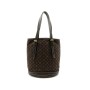 Monogram Mini Lin Bucket PM Louis Vuitton Clutch Bag