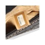 Borsa a Tracolla Chanel Nera con Impunture e Interni Beige