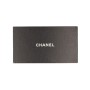Borsa a Tracolla Chanel Nera con Impunture e Interni Beige