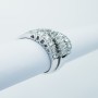 Anello in Oro 18 kt con Diamanti Certificati 3.25 ct Totali - Modelo (Queen)