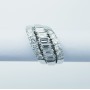 Anello in Oro 18 kt con Diamanti Certificati 3.25 ct Totali - Modelo (Queen)