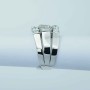 Bague en or 18 carats avec diamants certifiés 3,25 ct au total - Modelo (Queen)