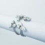 Anello in Oro 18 kt con Diamanti Certificati 2.05 ct Totali - Modelo (Forest)
