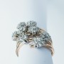 18kt WHITE GOLD RING with DIAMONDS 1.36 ct Total - Model (MAGIC)