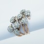 18kt WHITE GOLD RING with DIAMONDS 1.36 ct Total - Model (MAGIC)