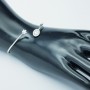 Bracelet in 18 kt White Gold and Diamonds 0.78 ct Total G VS1