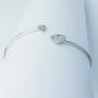 Bracelet in 18 kt White Gold and Diamonds 0.78 ct Total G VS1