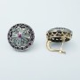 Parure di Orecchini e Collana con Pendente Vintage