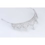 18K rhodium plated silver tiara and gems-MOD2