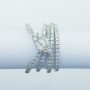 Bague en or 18 carats avec diamants certifiés - Modèle (serpent)